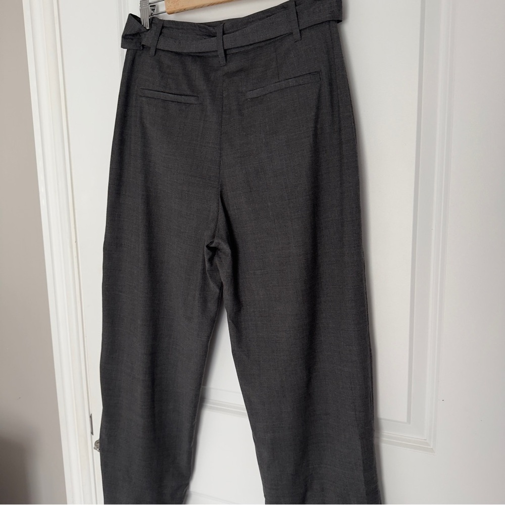 Wilfred tie front wool  pants gray size 6 - Picture 12 of 13
